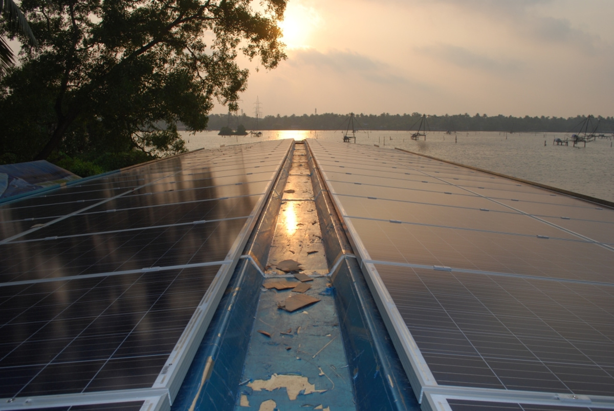 Adithya-the first solar ferry
